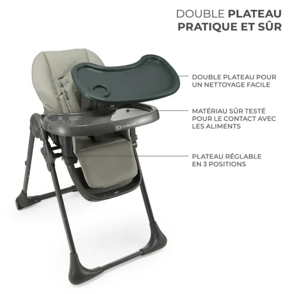 Image Chaise Haute 2 en 1 - KINDERKRAFT